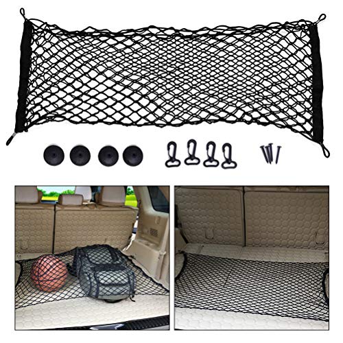 BUYGOO Universale Bagagliaio Rete della Maglia, Flessibile in Nylon Elastic...