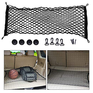 BUYGOO Universale Bagagliaio Rete della Maglia, Flessibile in Nylon Elastic...