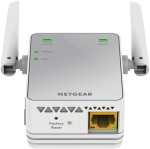 Netgear EX2700 Ripetitore WiFi N Wireless, Copertura per 1-2 300Mbps, Argento