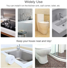 Carica l&#39;immagine nel visualizzatore di Gallery, Nastro Sigillante Per Bagno e Cucina, Materiale PE, Nastro Sigillante Impermeabile e Resistente Alla,Autoadesivo Waterproof Caulk Strip Wall Sealing(3,8 cm x 335cm) (Bianca)
