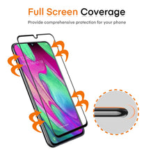 Carica l'immagine nel visualizzatore di Gallery, VGUARD [3 Pack] Pellicola Vetro Temperato per Samsung Galaxy A40, [Copertura...