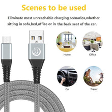 Carica l'immagine nel visualizzatore di Gallery, Yosou Cavo Micro USB [3-Pack 2M] Android Ricarica Rapida USB... - Ilgrandebazar