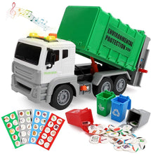 Carica l'immagine nel visualizzatore di Gallery, Kramow Camion della Spazzatura con Luci e Suoni,Camion Giocattolo per Bambini 2 Anni 3 Anni 4 Anni,Giocattoli Educativi per Ragazzi Ragazze