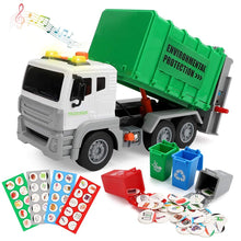 Carica l'immagine nel visualizzatore di Gallery, Kramow Camion della Spazzatura con Luci e Suoni,Camion Giocattolo per Bambini 2 Anni 3 Anni 4 Anni,Giocattoli Educativi per Ragazzi Ragazze