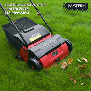 Matrix 310400065 Scarificatore arieggiatore per Prato, 1400 Watt, Larghezza... - Ilgrandebazar