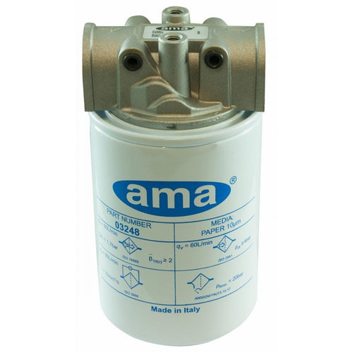 Filtro oleodinamico Spin-ON con cartuccia avvitabile 3/4 25 micron di Ama - Ilgrandebazar
