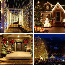 Carica l&#39;immagine nel visualizzatore di Gallery, flintronic Catena Luminosa Solare, 10m 100LED Luci Solari #2 Pcs 100led
