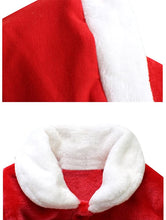Carica l'immagine nel visualizzatore di Gallery, Le SSara Bambino Inverno 3pcs Natale Babbo Natale Vestito Costume Cappello + Cappotto + Pantaloni