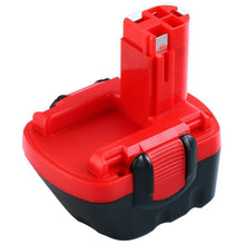 Carica l&#39;immagine nel visualizzatore di Gallery, Powayup 12V 3.0Ah Ni-Mh Batteria Sostituire per Bosch 3.0Ah, Rosso + Nero