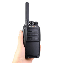 Carica l&#39;immagine nel visualizzatore di Gallery, Retevis RT28 Walkie Talkie PMR446 Licenza-Libero 2 coppia, Nero - Ilgrandebazar