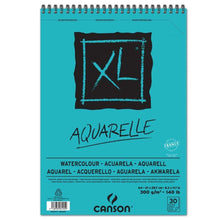 Carica l&#39;immagine nel visualizzatore di Gallery, Canson - Pad a spirale XL WC - A4 300 g / m², 30 fogli blu - Ilgrandebazar