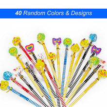 Carica l'immagine nel visualizzatore di Gallery, Set matita del fumetto, Attiant 40 Pcs in legno con gomma matite... - Ilgrandebazar