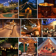 Carica l&#39;immagine nel visualizzatore di Gallery, Catena Luminosa Esterno,OxyLED 39 Metri Luci Natale Bianco Caldo-39m