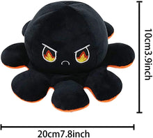 Carica l&#39;immagine nel visualizzatore di Gallery, CJRNBU Polipo Reversibile Peluche, Polpo Peluche può Esprimere Emozioni e Alleviare Lo Stress, Peluche Polipo Reversibile Umore per Regalo Amica Compleanno Giocattoli per Bambini Regalo di Festa
