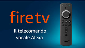 Telecomando vocale Alexa di nuova generazione per Fire TV, con tasti BLACK - Ilgrandebazar