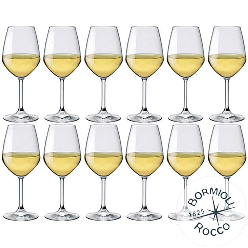 Bormioli Rocco - Set 12 Calici Vino 12 Bianco DIVINO 44 cl - Ilgrandebazar