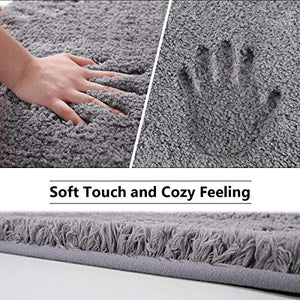 Magicfun Tappeto da bagno, tappeto bagno assorbente antiscivolo, soffice...