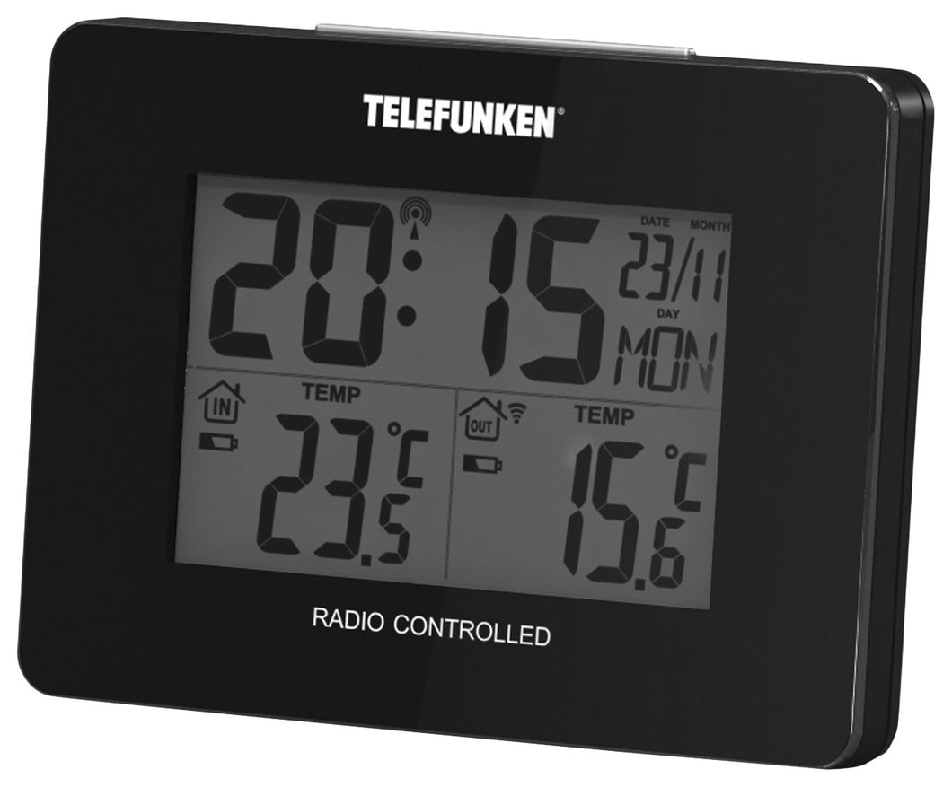TELEFUNKEN FTS - 40 (B) Radio - Temperatura 10.0  x  3.5  x  7.5 cm, Nero - Ilgrandebazar
