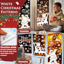 Carica l&#39;immagine nel visualizzatore di Gallery, Multper 236 Vetrofanie Natalizie, DIY Decorazioni Natalizie, Riutilizzabili Addobbi Natalizi, Adesivi Natale PVC, Bianche Statico Adesivi Natalizi per Finestre, Fiocco di Neve, Renna, Babbo Natale