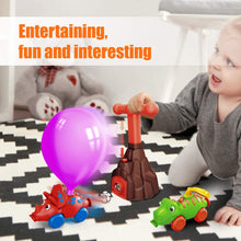 Carica l'immagine nel visualizzatore di Gallery, Giochi Auto a Palloncino Dinosauro Auto Alimentata ad aria Inerzia Educativi Giochi per esperimenti scientifici Aerodinamica Giocattoli STEM Regalo per Bambini