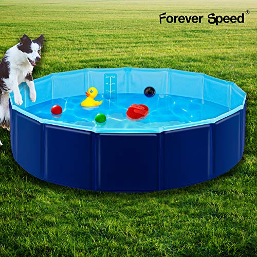 Forever Speed Piscina per Cani,Piscina Animali Domestici,Piscina 160*30