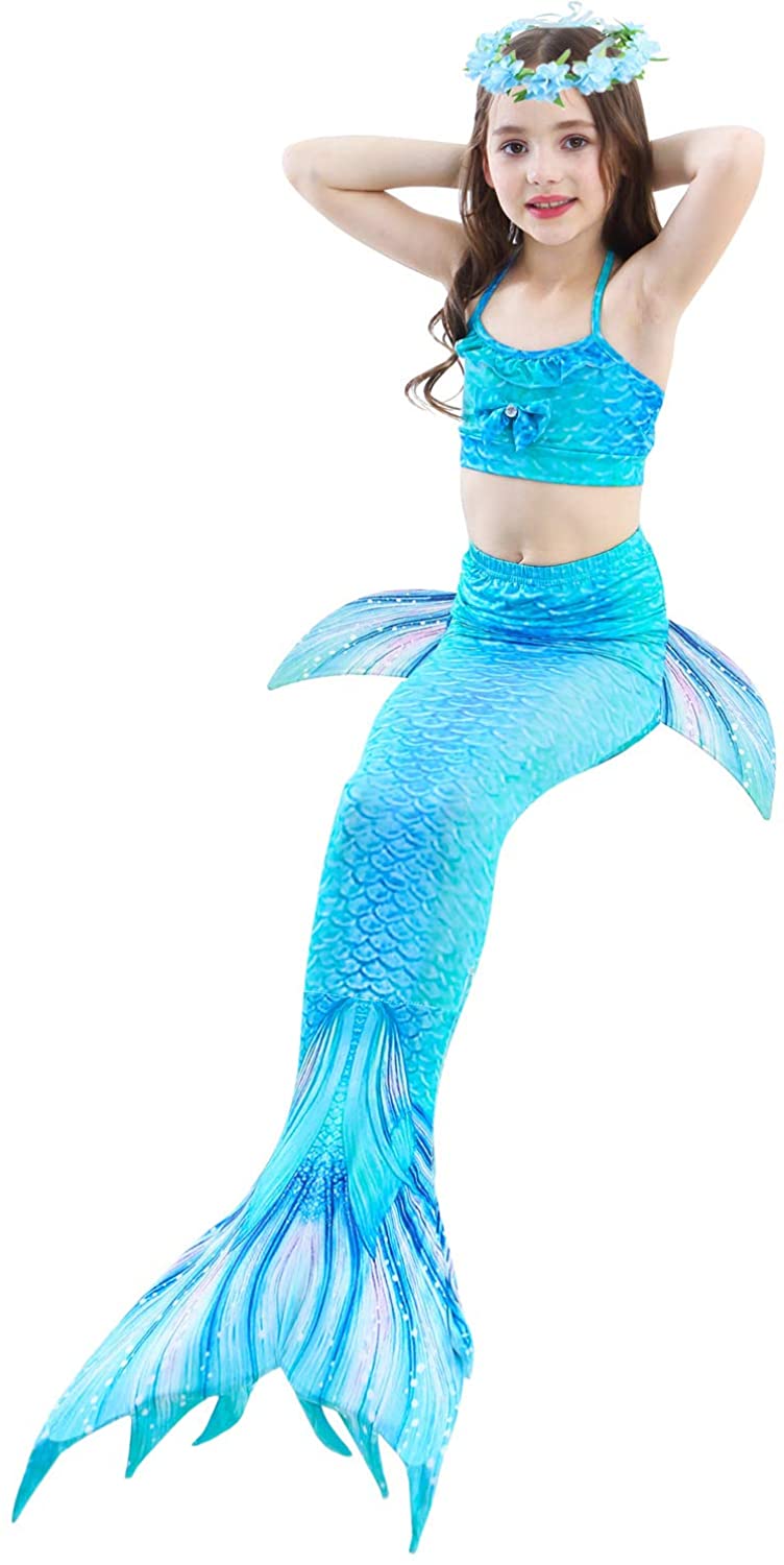Coda Sirena Costume Sirena Bambina Sirena Vestiti Da Mare Bambina