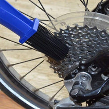 Carica l&#39;immagine nel visualizzatore di Gallery, Spazzola di Pulizia per Catena Moto Bicicletta, Spazzole Auto Blu - Ilgrandebazar