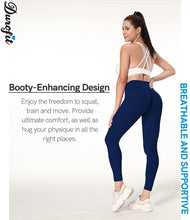 Carica l'immagine nel visualizzatore di Gallery, DUROFIT Leggins Donna Push up Leggings Sportivi Vita Alta Anticellulite Pantaloni Palestra per Fitness Yoga Pant