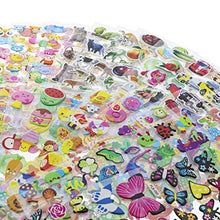 Carica l&#39;immagine nel visualizzatore di Gallery, Purple Ladybug Novelty Adesivi in Rilievo 3D per Bambini Confezione Jumbo da...