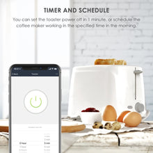 Carica l'immagine nel visualizzatore di Gallery, Presa Smart WiFi 16A 3680W Presa Intelligente TECKIN Spina Energy Monitor, Compatibile con Alexa Echo e Google Home, Controllo da Remoto, Funzione Timer, Presa Wireless per IOS Android APP(2 pack)