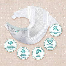 Carica l'immagine nel visualizzatore di Gallery, Pampers Naturello, 76 Pannolini Contenenti Cotone e Materiali Taglia 4