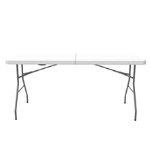 Carica l&#39;immagine nel visualizzatore di Gallery, Sotech - Tavolo Trasportabile, Portatile 152 x 71.5 cm, Bianco - Ilgrandebazar