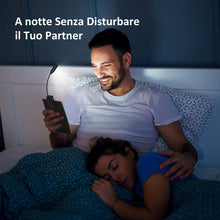 Carica l'immagine nel visualizzatore di Gallery, Lampada da Lettura con 60 ore di Autonomia【Nuovo Design nel 2020】Lampada Clip Ricaricabile con 7 LED 9 Modalità, 360°Flessibile Lampada Libro per di Notte, E-Reader,Bambino,Kindle, Studio,Letto,Tablet
