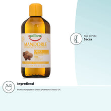 Carica l&#39;immagine nel visualizzatore di Gallery, Equilibra Olio Mandorle Dolci, 250ml 250 ml Mandorle