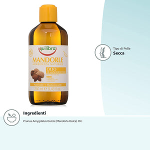 Equilibra Olio Mandorle Dolci, 250ml 250 ml Mandorle
