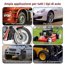 Carica l'immagine nel visualizzatore di Gallery, QUNNIE 22pcs Kit di Riparazione Pneumatici, Strumenti di Riparazione Pneumatici Pesanti e Set di Riparazione Pneumatici per Auto, Moto, Camion, ATV, Trattore, Camper, SUV, Jeep,