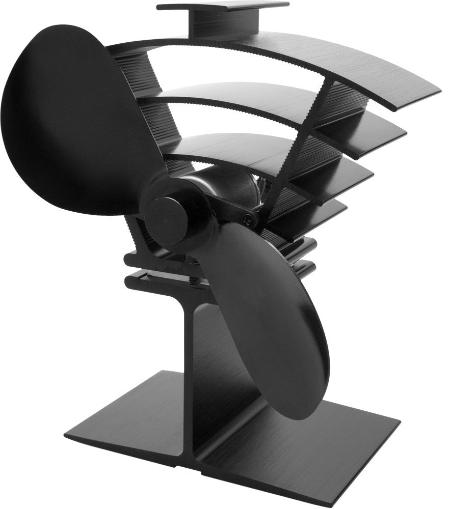 Valiant Ventola per stufa con alimentazione a calore FAN, FIR362 Satin Black - Ilgrandebazar