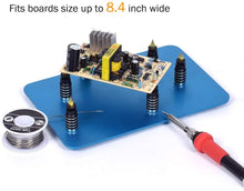 Carica l'immagine nel visualizzatore di Gallery, Aiutando le Mani a Saldare Toolour Terza Mano per la Saldatura Porta PCB Mano d'Aiuto per Gioielli Craft Elettronico Passatempo Base in Metallo Pesante Piedini in Gomma Antiscivolo
