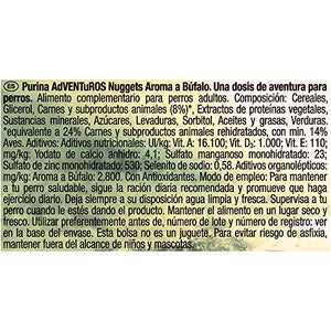 Adventuros Purina Snack Cane Mini Stick al Gusto Bufal, 6 Buste da 120g...