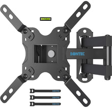 Carica l&#39;immagine nel visualizzatore di Gallery, BONTEC Supporto da Parete TV e Monitor da 13-42 Pollici, Braccio TV con Inclinabile, Girevole ed Estendibile, Staffa TV Fino a 20 kg, Porta TV da Parete con Fascette cavi, Max VESA 200x200mm