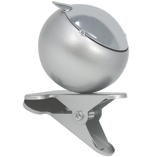 com-four® posacenere Chiuso in Metallo con Morsetto per Fissaggio, 01 Pezzo - Ilgrandebazar