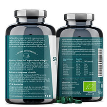 Carica l&#39;immagine nel visualizzatore di Gallery, Spirulina Biologica | 500 Compresse Bio da 500 mg Pure Senza Eccipienti | 15...
