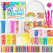 Carica l&#39;immagine nel visualizzatore di Gallery, KUUQA 61 pcs Slime Kit, Comprese perline Fishbowl, Carta da zucchero,... - Ilgrandebazar