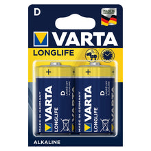 Carica l&#39;immagine nel visualizzatore di Gallery, Varta Longlife C LR14 Batterie alcaline, 1.5 Volt, confezione da 4 pile - Ilgrandebazar