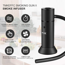 Carica l&#39;immagine nel visualizzatore di Gallery, TMKEFFC Pistola Affumicatore - a Fumo Fredda Portatile per Nero - Ilgrandebazar