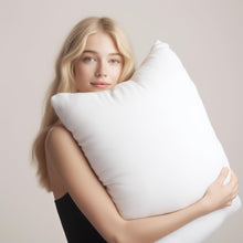 Carica l'immagine nel visualizzatore di Gallery, Cuscini Letto Coppia di Guanciali 50x80 Imbottitura Standard Antiacaro Anallergico Traspirante Rettangolare per Matrimoniale Singolo con Federa in Cotone e Poliest. Sfoderabile e Lavabile
