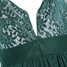 Carica l'immagine nel visualizzatore di Gallery, carinacoco Donna Elegante Vestiti da Matrimonio Pizzo Abito in M, Verde - Ilgrandebazar