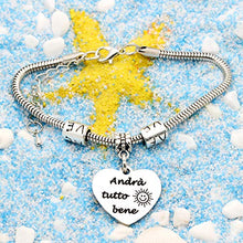Carica l&#39;immagine nel visualizzatore di Gallery, lauhonmin Bracciale Regali di Ispirazione Braccialetti con ciondoli di... - Ilgrandebazar