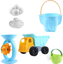 Carica l'immagine nel visualizzatore di Gallery, balnore Giocattoli da Spiaggia con Borsa 20 Pezzi Set Giochi Sabbia per Bambini, Giocattoli da Spiaggia Set Regali per Ragazzi e Ragazze