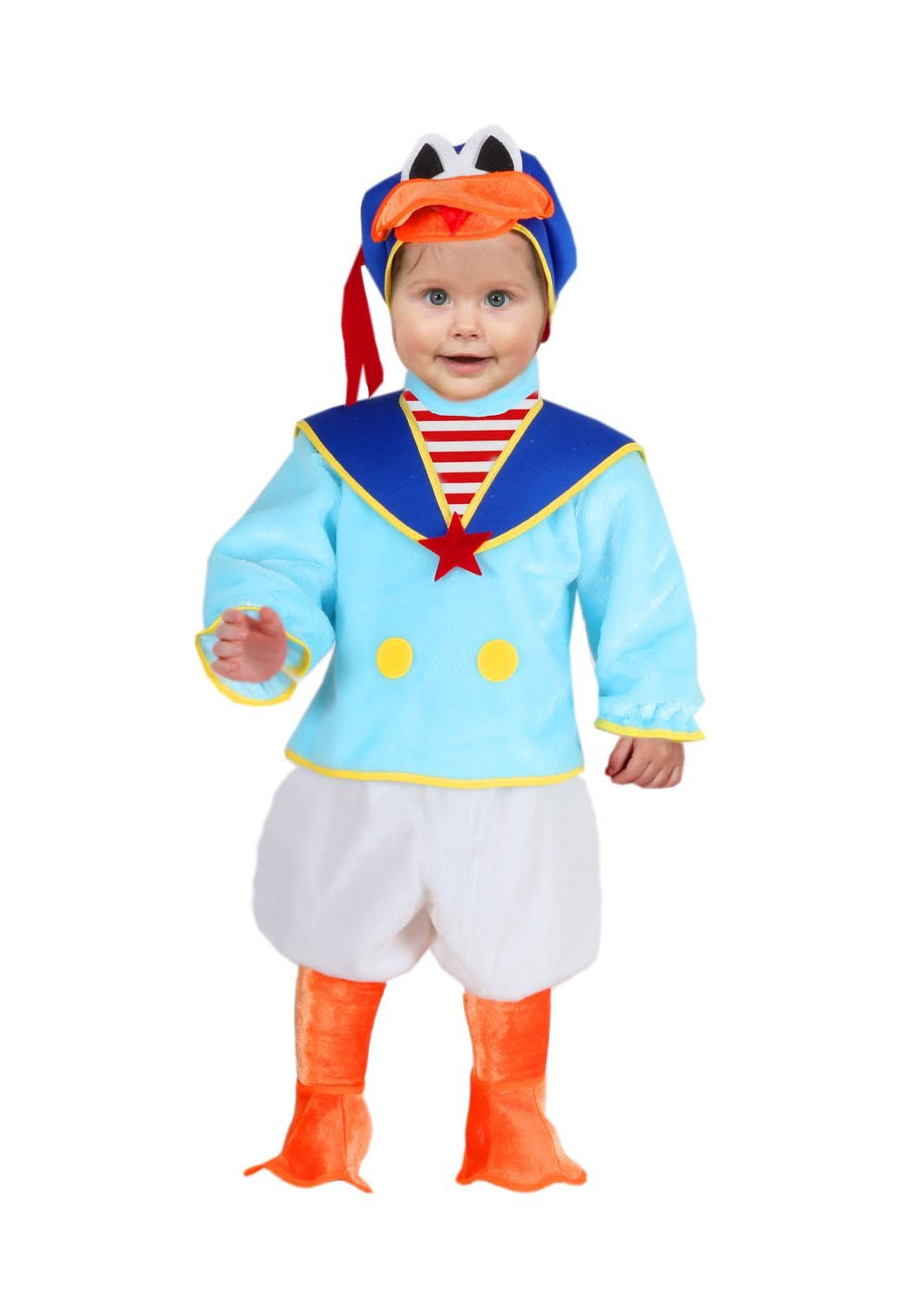 Pegasus Vestito Costume Maschera di Carnevale Neonato - Paperino - Taglia... - Ilgrandebazar